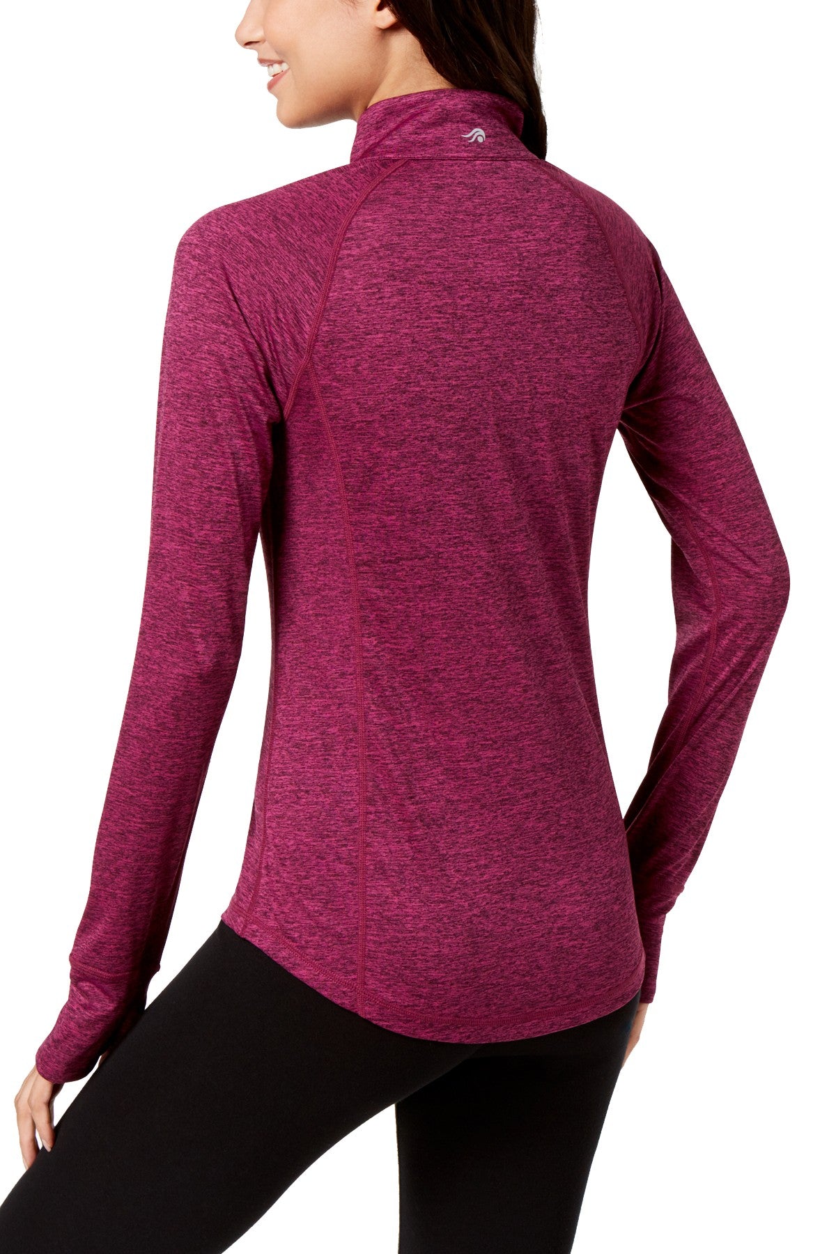Ideology Vintage Wine Performance Zip Jacket