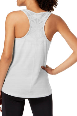 Ideology Whisper-Heather Mesh Racerback Tank Top thumbnail 2