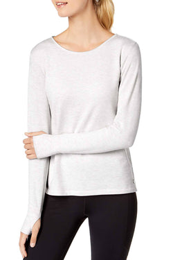 Ideology White Heather CutOut Back Top thumbnail 2