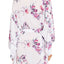 In Bloom By Jonquil Floral Wrap Kimono in Ivory/Mauve