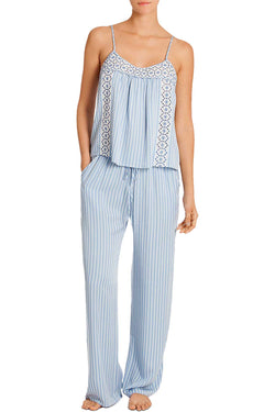 In Bloom by Jonquil Seashore Stripe 2-Piece Pajama Set thumbnail 1