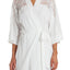 In Bloom by Jonquil White Lace Wrap/Robe