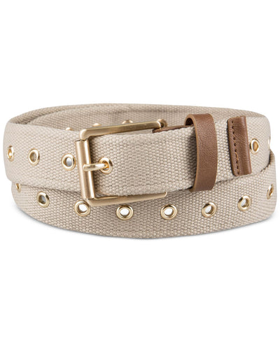 Inc International Concepts Adjustable Fabric Belt Tan
