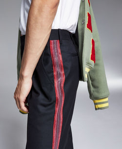Inc International Concepts Allen Onyia For Inc Regular-fit Cropped Side Stripe Pants Deep Black thumbnail 3