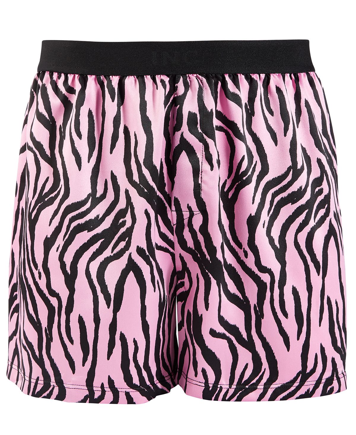 Inc International Concepts Animal Print Boxer Shorts Pink Zebra