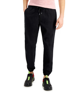 Inc International Concepts Brad Twill Jogger Deep Black thumbnail 1