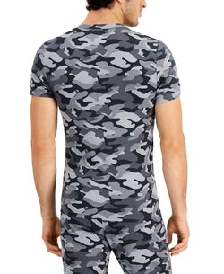 Inc International Concepts Camo-print Pajama Top Grey Camo thumbnail 2