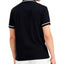 Inc International Concepts Contrast Trim Polo Shirt Deep Black