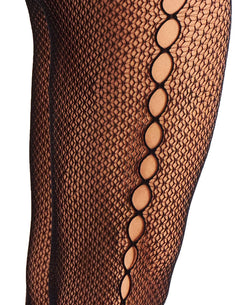 Inc International Concepts Cut Out Fishnet Tights Black thumbnail 2