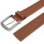 Inc International Concepts Faux Leather Western Buckle Belt Tan