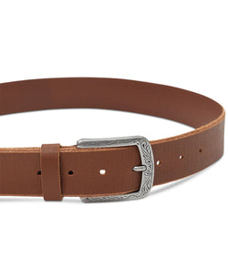 Inc International Concepts Faux Leather Western Buckle Belt Tan thumbnail 4