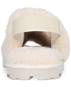 Inc International Concepts Faux-fur Slippers Beige thumbnail 4