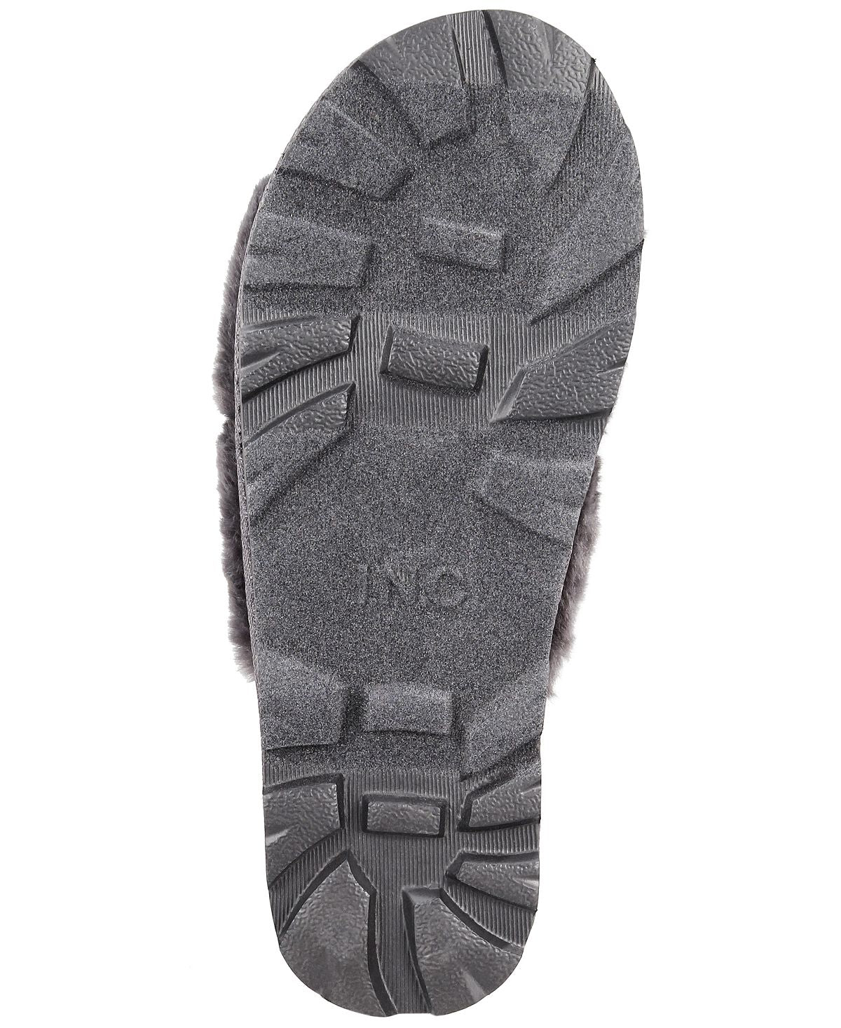 Inc International Concepts Faux-fur Slippers Grey