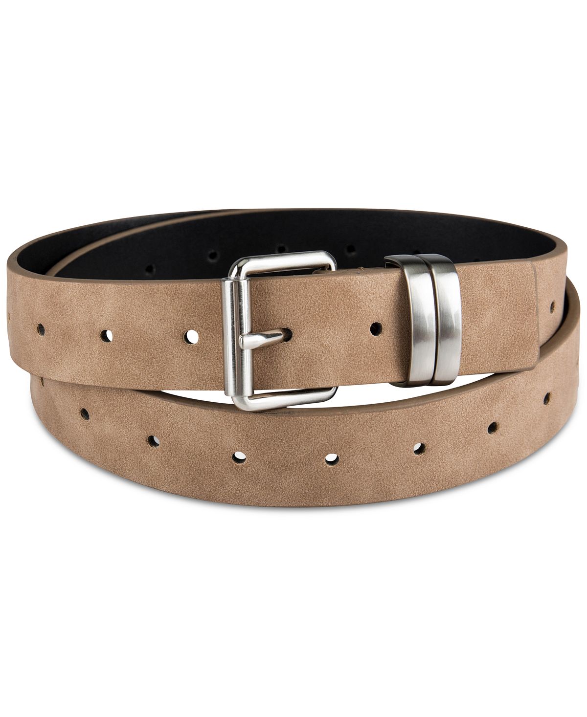 Inc International Concepts Faux-leather Belt Tan