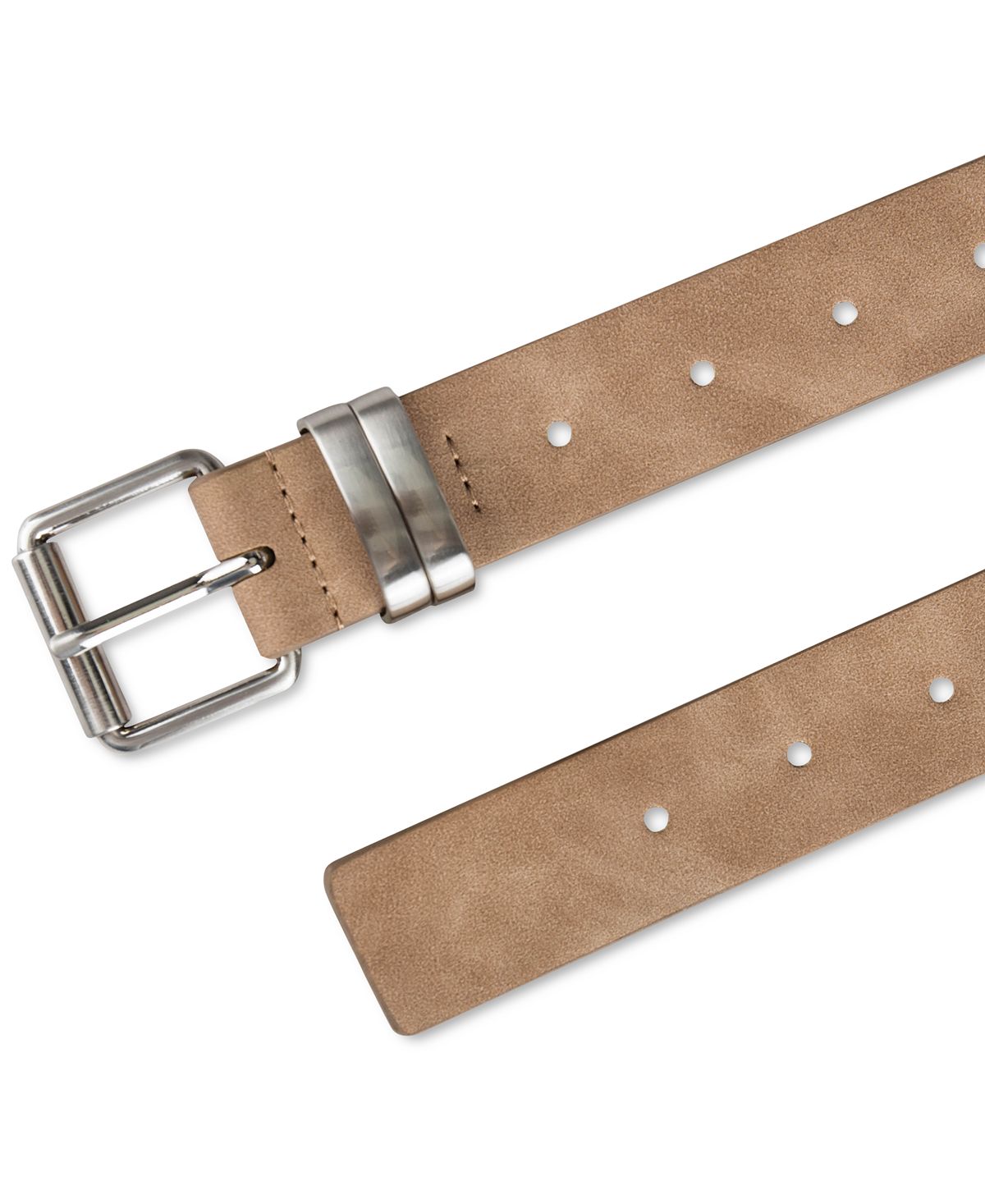 Inc International Concepts Faux-leather Belt Tan