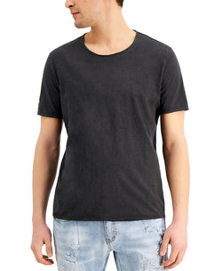 Inc International Concepts Garment-dyed T-shirt Deep Black thumbnail 1