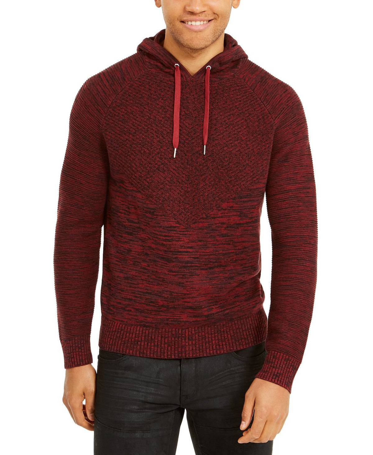 Inc International Concepts Hooded Raglan Sweater Created For  Friar