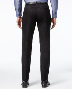 Inc International Concepts I.n.c. Deep Black Stretch Pants Deep Black thumbnail 2