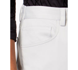 Inc International Concepts I.n.c. Shiny Slim-fit Stretch Pants Stucco Grey thumbnail 4