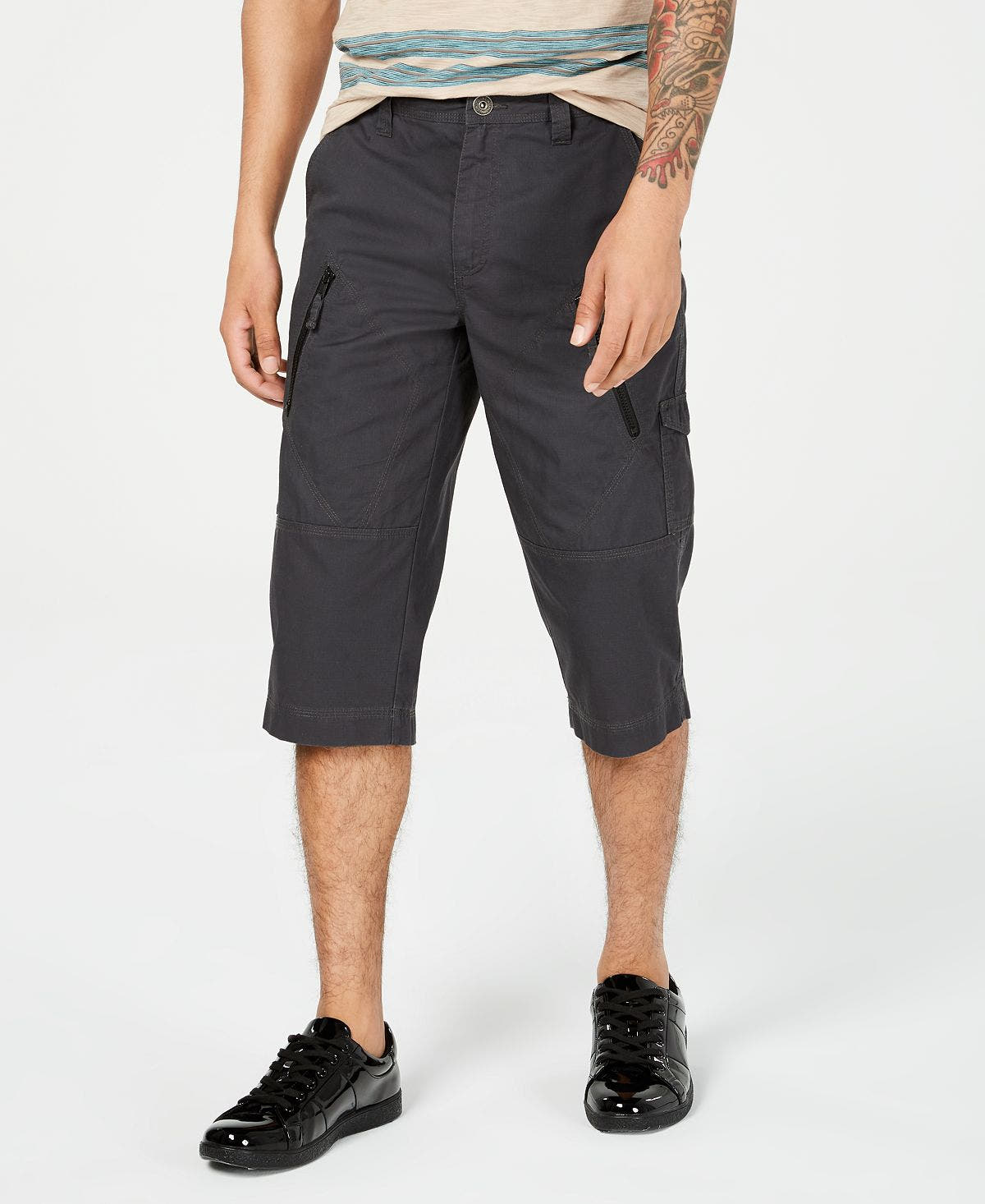 Inc International Concepts Inc 18" Michael Messenger Shorts Dark Lead