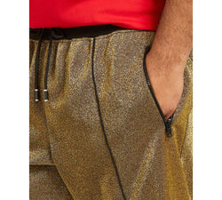 Inc International Concepts Inc Big & Tall Metallic Jogger Pants Inc Gold thumbnail 4