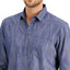 Inc International Concepts Inc Chambray Popover Shirt Timeless Navy
