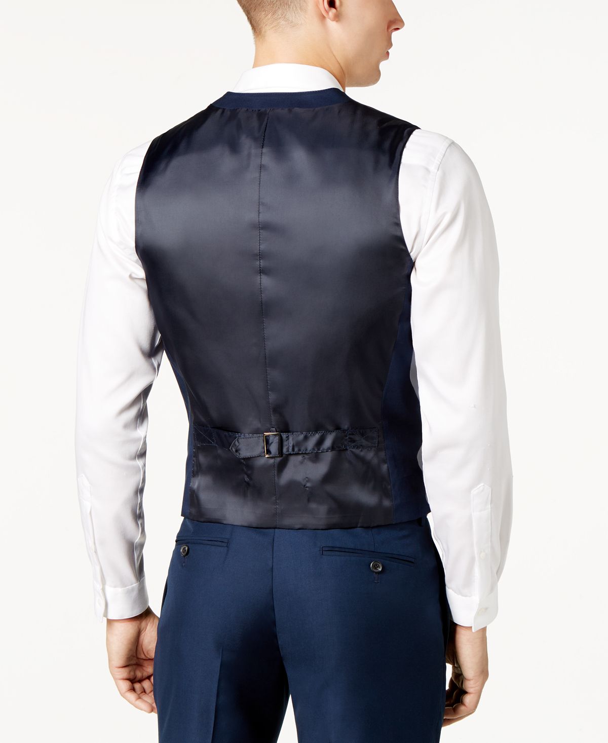 Inc International Concepts Inc Collins Slim-fit Vest Navy