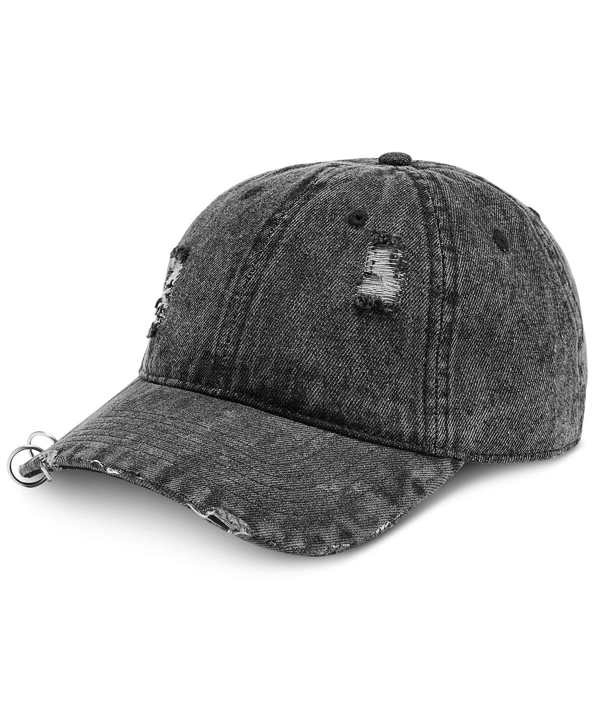 Inc International Concepts Inc Denim Grunge Cap Black Comb