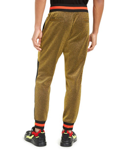 Inc International Concepts Inc Disco Jogger Pants Inc Gold thumbnail 3