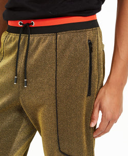 Inc International Concepts Inc Disco Jogger Pants Inc Gold thumbnail 4