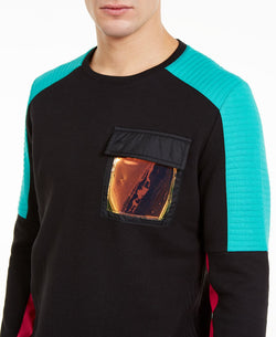 Inc International Concepts Inc Elevation Sweatshirt Deep Black thumbnail 2