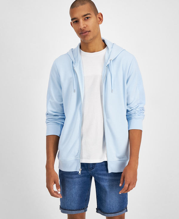 Inc International Concepts Inc Fortune Full Zip Hoodie Cool Blue
