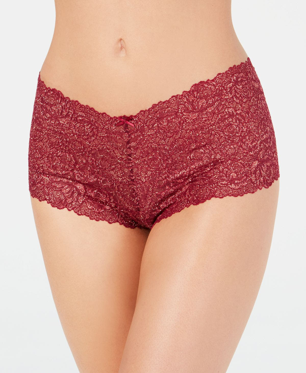 Inc International Concepts Inc Lace Boyshort Lush Plum