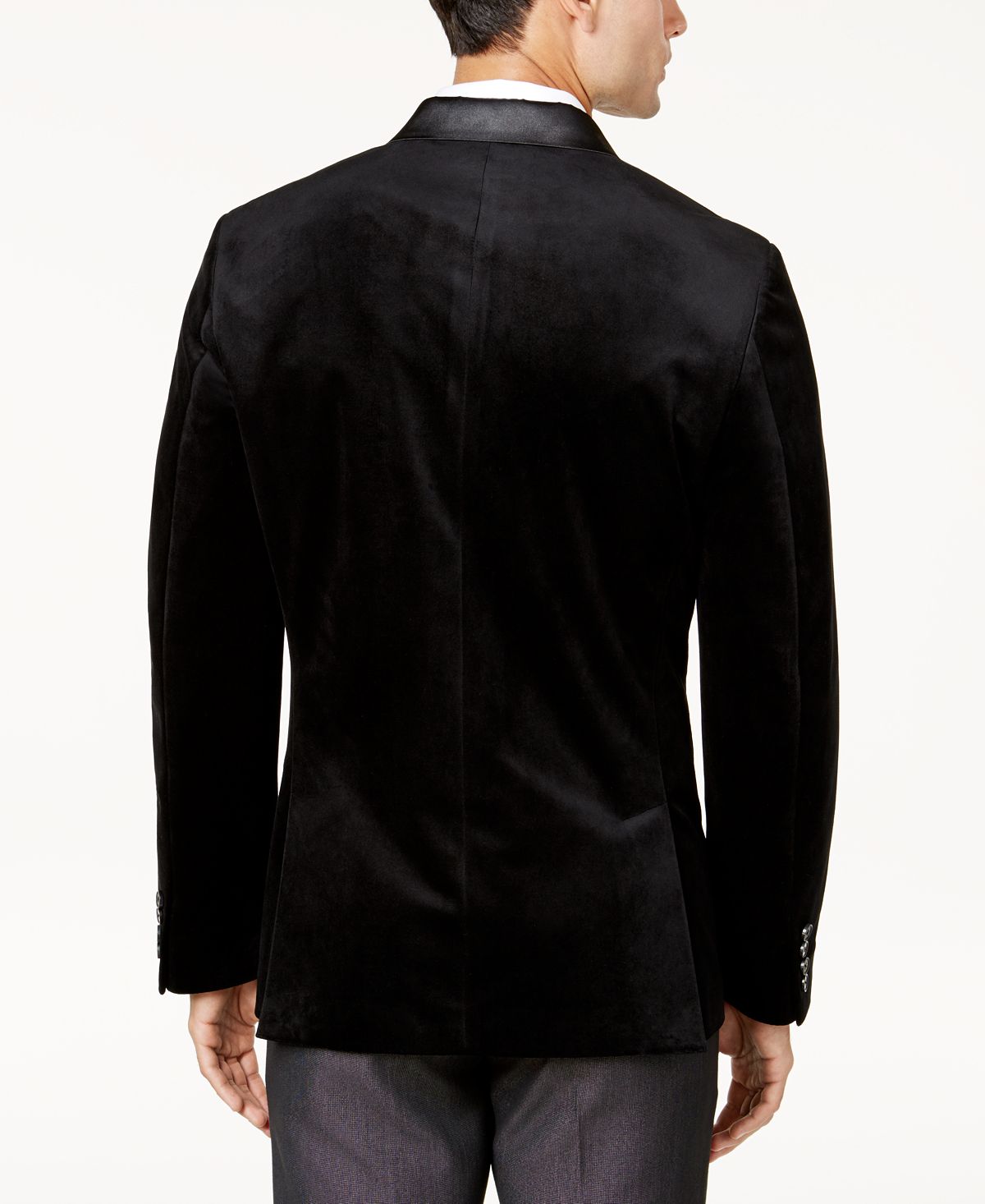 Inc International Concepts Inc Mason Slim-fit Velvet Blazer Black