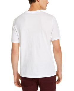 Inc International Concepts Inc Pintucked Moto T-shirt With Metallic Faux-leather Piecing White Pure thumbnail 3