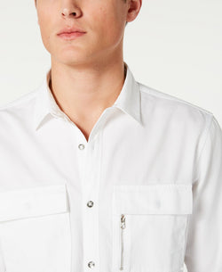 Inc International Concepts Inc Regular-fit Pocket Shirt White Pure thumbnail 2