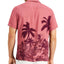 Inc International Concepts Inc Regular-fit Tonal Tropical-print Camp Shirt Strwbry Swrl Cm