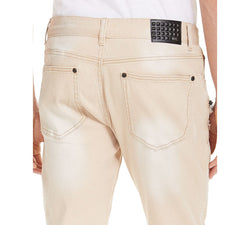 Inc International Concepts Inc Ripped Moto Skinny Jeans Walnut Beige thumbnail 4