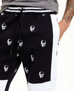 Inc International Concepts Inc Skull Jogger Pants Deep Black thumbnail 4