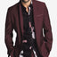 Inc International Concepts Inc Slim-fit Burgundy Blazer Burgundy