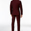 Inc International Concepts Inc Slim-fit Burgundy Blazer Burgundy