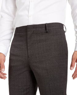 Inc International Concepts Inc Slim-fit Crosshatch Suit Pants Charcoal Combo thumbnail 4