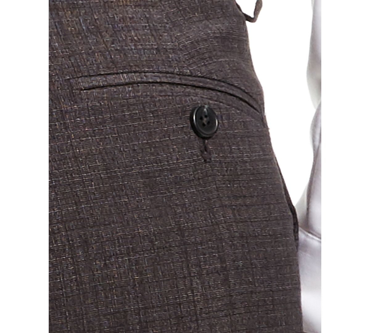 Inc International Concepts Inc Slim-fit Crosshatch Suit Pants Charcoal Combo