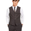 Inc International Concepts Inc Slim-fit Crosshatch Suit Vest Charcoal Combo