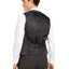 Inc International Concepts Inc Slim-fit Crosshatch Suit Vest Charcoal Combo