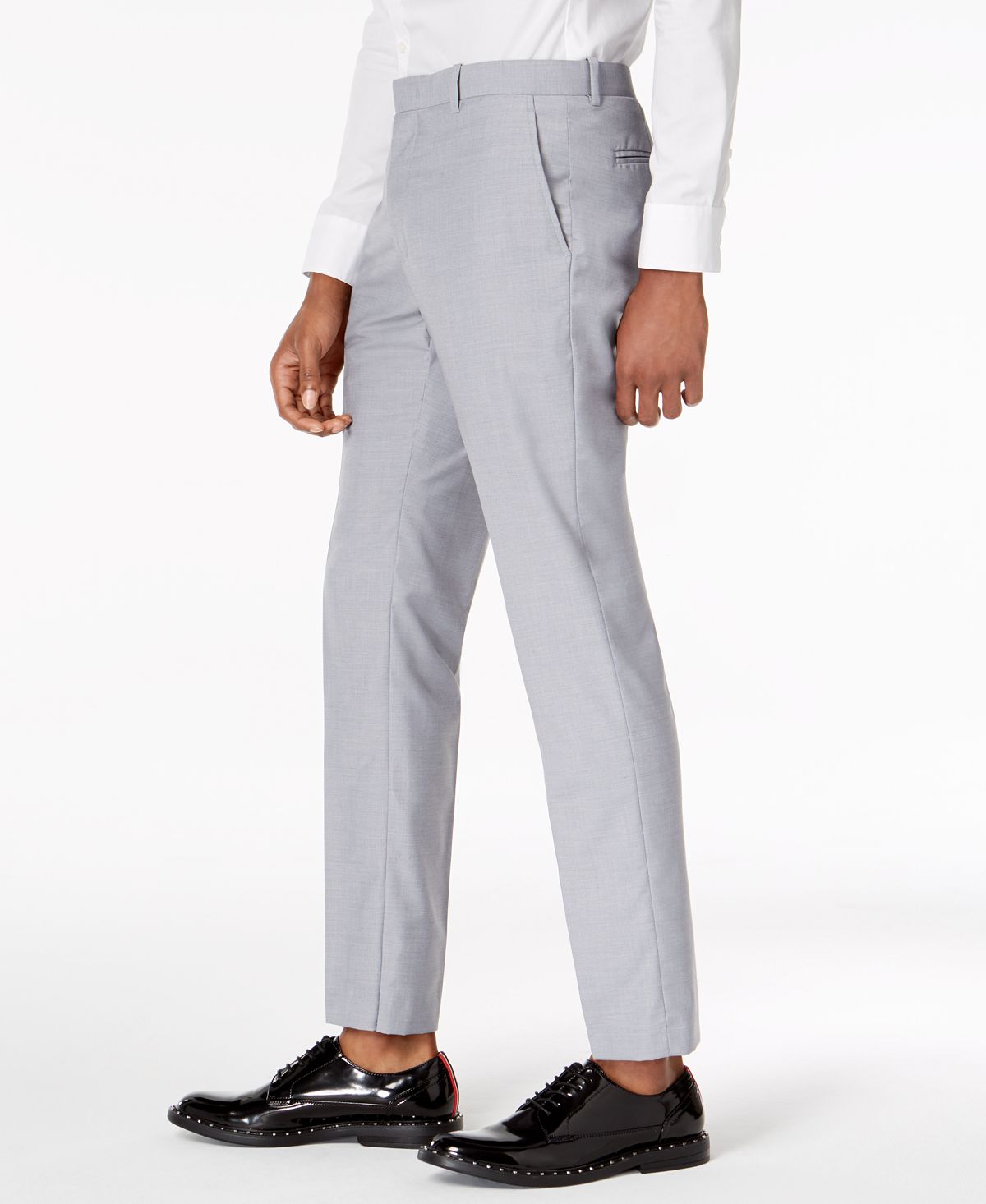 Inc International Concepts Inc Slim-fit Gray Suit Pants Grey