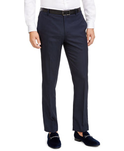 Inc International Concepts Inc Slim-fit Micro Check Suit Pants Navy Combo thumbnail 1