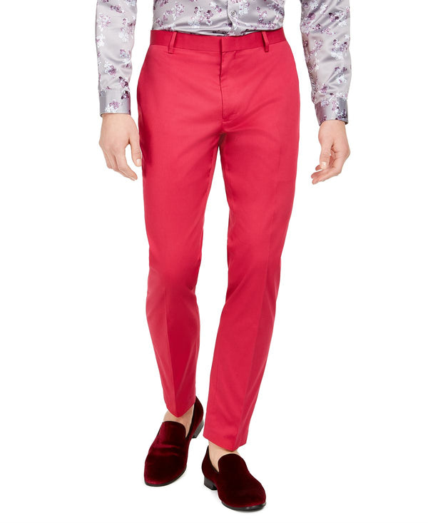 Inc International Concepts Inc Slim-fit Oliver Pants Cherry Jubilee
