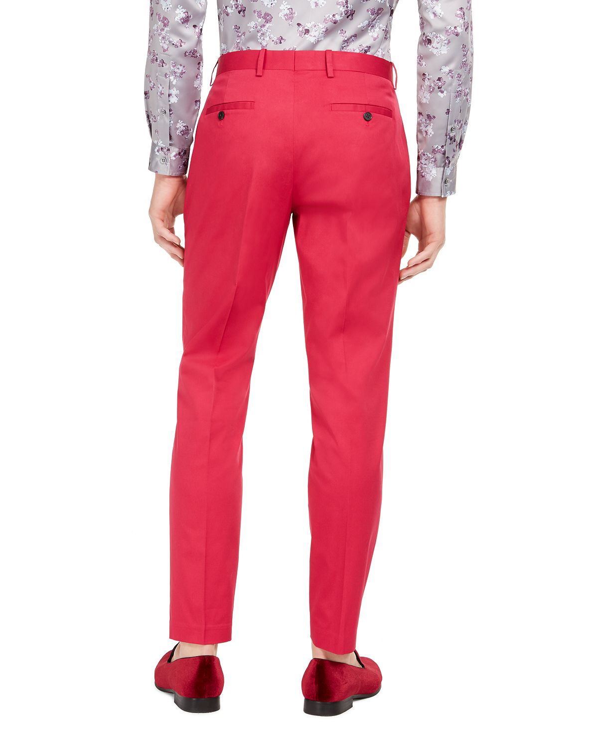 Inc International Concepts Inc Slim-fit Oliver Pants Cherry Jubilee