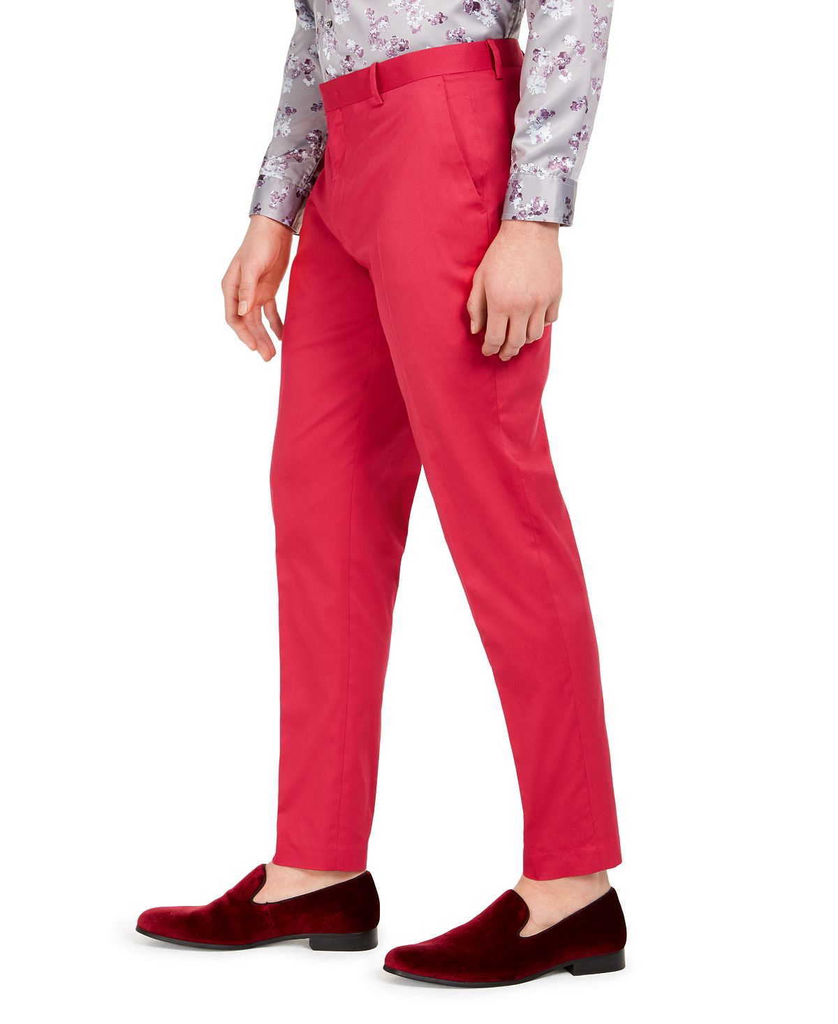 Inc International Concepts Inc Slim-fit Oliver Pants Cherry Jubilee